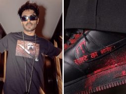 Aparshakti Khurana celebrates Stree 2’s success with ‘Sarkate Ka Aatank’ and ‘Oo Stree Kal Aana’ customised on shoes, watch video