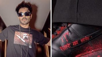 Aparshakti Khurana celebrates Stree 2’s success with ‘Sarkate Ka Aatank’ and ‘Oo Stree Kal Aana’ customised on shoes, watch video