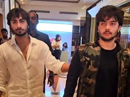 rothers for life! Arhaan & Nirvaan Khan get clicked by paps