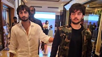 rothers for life! Arhaan & Nirvaan Khan get clicked by paps