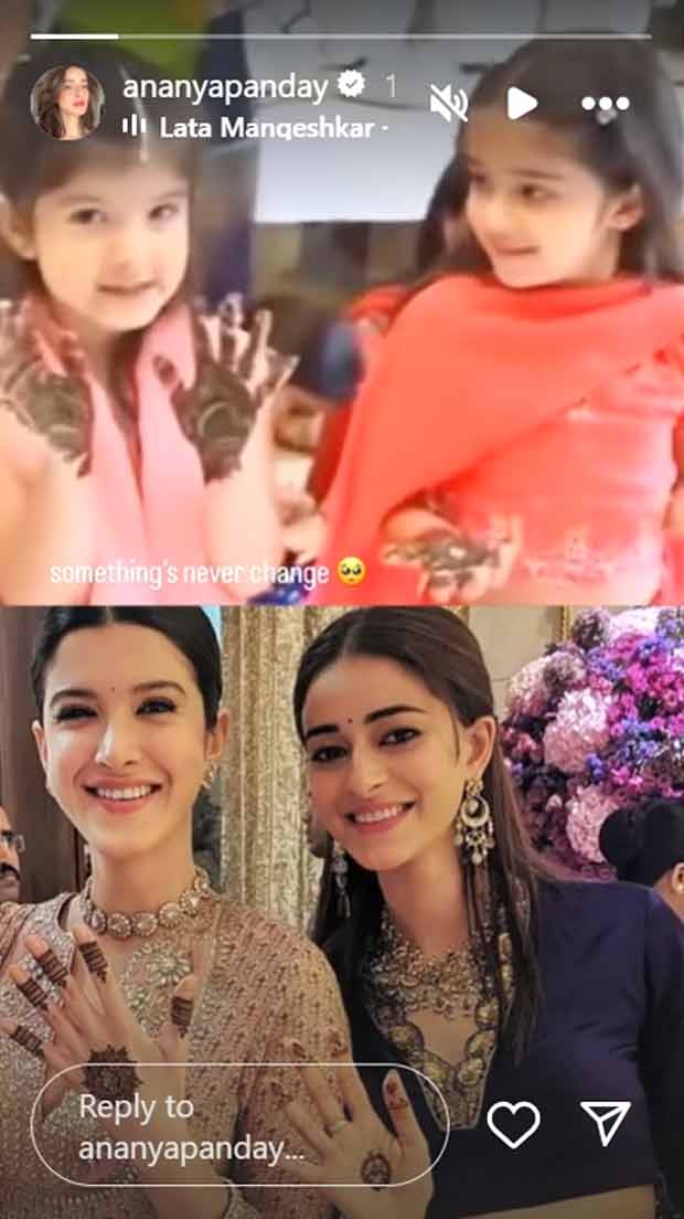 Childhood Friends to Wedding Squad: Ananya Panday and Shanaya Kapoor share a pic tracing their ‘Mehendi’ journey