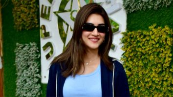 Comfy casual look on point! Kriti Sanon