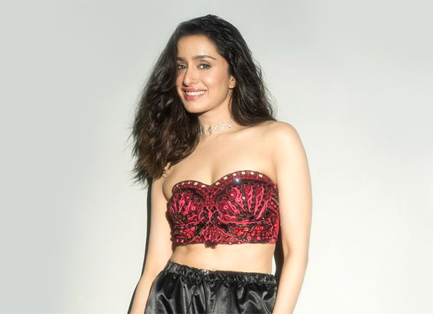 Elevate your style with Shraddha Kapoor's red bustier and joggers look