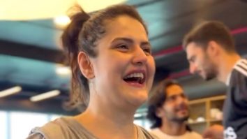 Friday is full of motivation for Zareen Khan!