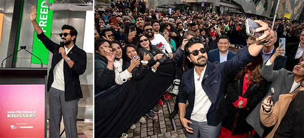 Ram Charan Hoists Indian Tricolour at Federation Square; gets honoured at IFFM 2024