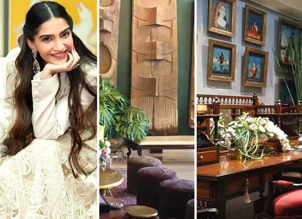 Inside Sonam Kapoor's Indian-inspired 7,500-square-foot Mumbai house featuring Tanjore paintings, Naga panels, Rajasthani jalis and more! 