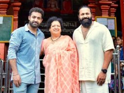 NTR Jr honors his mother’s birthday wish with visit to Udupi temple, Rishab Shetty joins