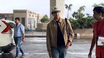 Junior Khiladi! Aarav Kumar gets clicked at the airport