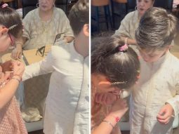 Karan Johar’s twins Yash and Roohi are every brother-sister duo ever on Raksha Bandhan, watch 