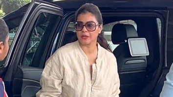 Kajol gets clicked by paps at the airport in her comfy casuals