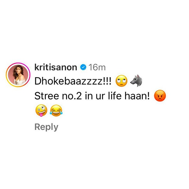 Kriti Sanon calls Varun Dhawan 'Dhokebaaz' after his cameo in Stree 2 song 'Khoobsurat' starring Shraddha Kapoor, see her reaction