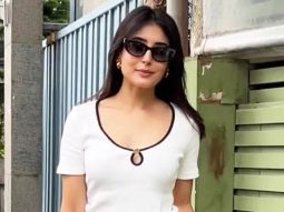 Kritika Kamra strikes a pose in her casual look as she gets clicked by paps