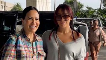 Mother – Daughter duo! Ayesha & Krishna Shroff get clicked at the airport