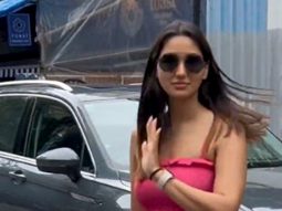Nikita Dutta gets clicked in a cute pink outfit as she steps out in the city