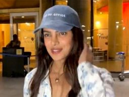 Our desi girl arrives in style! Priyanka Chopra at the airport