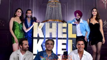Photos: Akshay Kumar, Vaani Kapoor, Fardeen Khan and others snapped at Khel Khel Mein trailer launch