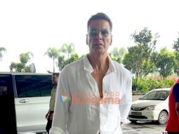 Photos: Akshay Kumar and Jim Sarbh snapped at the airport
