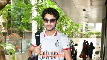 Photos: Ibrahim Ali Khan and Alizeh Agnihotri snapped outside the gym in Juhu