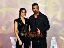 Photos: John Abraham, Sharvari, Nikkhil Advani and others snapped at Vedaa trailer launch