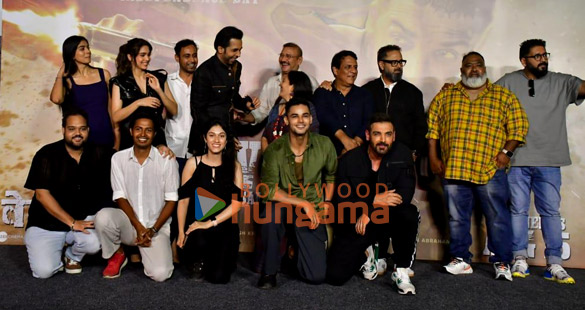 photos john abraham sharvari nikkhil advani and others snapped at vedaa trailer launch 7