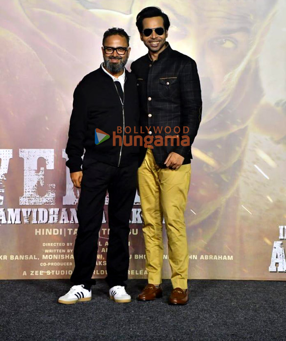photos john abraham sharvari nikkhil advani and others snapped at vedaa trailer launch 8