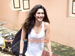 Photos: Karishma Tanna spotted outside the gym in Bandra