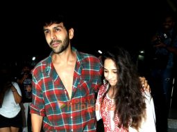 Photos: Kartik Aaryan and her sister Kritika Tiwari snapped outside Juhu PVR