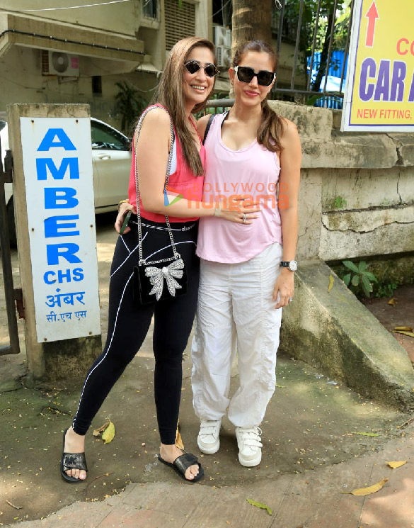 photos raai laxmi and sonnalli seygall snapped outside a salon in juhu 5