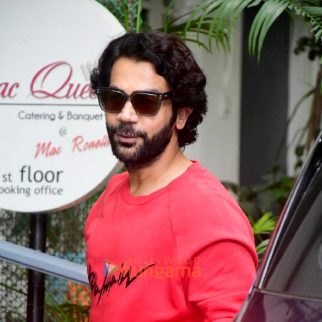 Photos: Rajkummar Rao spotted at Krome Studio in Bandra