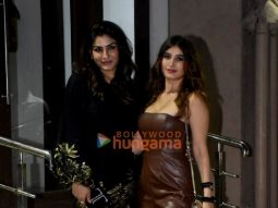 Photos: Raveena Tandon, Rasha Thadani, Sanjay Kapoor and others snapped outside Arbaaz Khan house