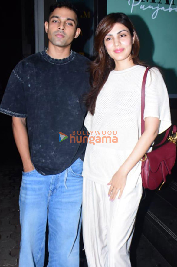 Photos: Rhea Chakraborty and Showik Chakraborty snapped in Bandra | Parties & Events