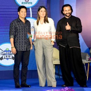 Photos: Saif Ali Khan, Kareena Kapoor Khan and Sachin Tendulkar snapped at the ISPL (Indian Street Premiere League) event