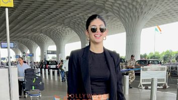 Photos: Saif Ali Khan, Sanjana Sanghi and Mira Rajput Kapoor snapped at the airport