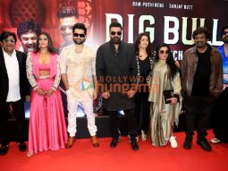 Photos: Sanjay Dutt, Ram Pothineni, Puri Jagannadh & others snapped at ‘Big Bull’ song launch from Double ISMART in Mumbai
