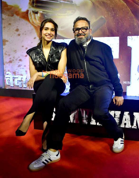 photos sharvari and nikkhil advani snapped at vedaa trailer launch 1