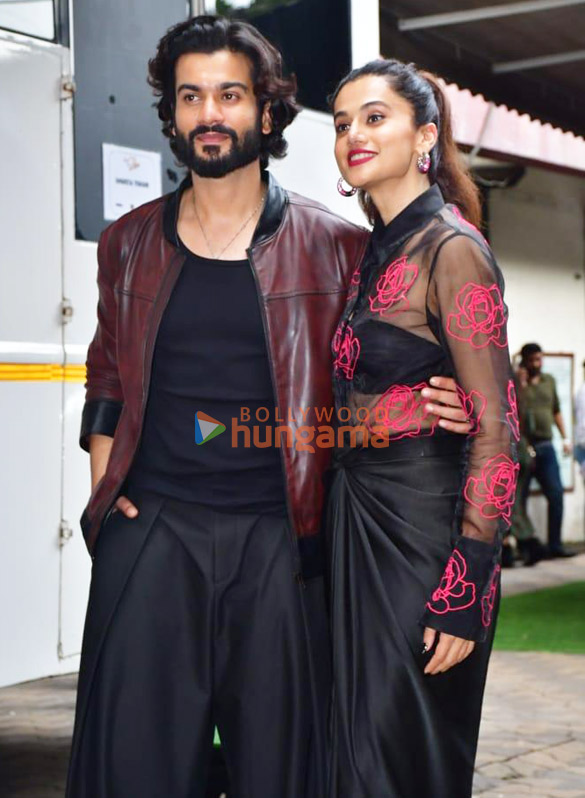 photos taapsee pannu vikrant massey and sunny kaushal snapped promoting phir aayi hasseen dillruba 5