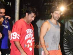 Photos: Varun Dhawan, Arjun Kapoor, Milap Zaveri and Rohit Dhawan snapped in Bandra