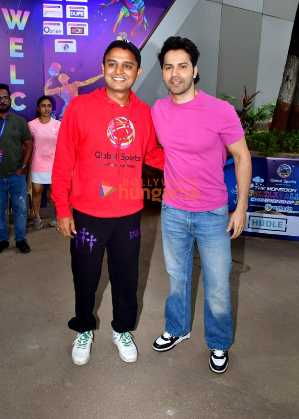 photos varun dhawan and janhvi kapoor snapped at pickleball championship season 2 5