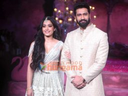 Photos: Vicky Kaushal and Rashmika Mandanna walk the ramp for Falguni and Shane Peacock at India Couture Week 2024