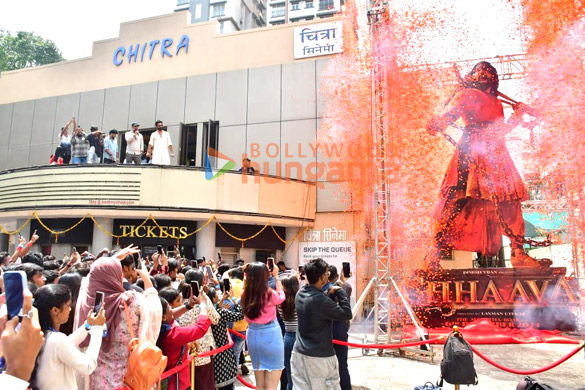 photos vicky kaushal snapped at chitra cinema for grand chhaava poster launch 7