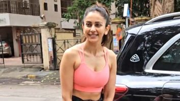 Rakul Preet Singh looks the fittest in her gym look!