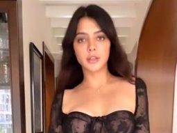 Rocking that little black dress effortlessly! Ruhi Singh