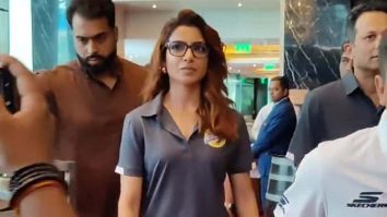 Samantha Ruth Prabhu is all set in her sporty outfit for World Pickleball League