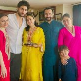 Sara Ali Khan and Soha Ali Khan get together with Ibrahim Ali Khan, Saif Ali Khan, Kareena Kapoor Khan, Taimur and Jeh for Rakhi celebrations