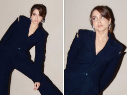 Sharvari’s stunning look for Vedaa promotions: A modern statement in elegance