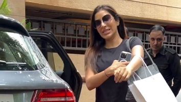 Slaying the all black look! Sophie Choudry