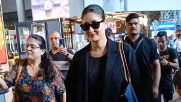 The Khan family! Kareena Kapoor gets clicked with Saif Ali Khan & kids