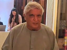 The evergreen Javed Akhtar poses for paps at Angry Young Men trailer launch