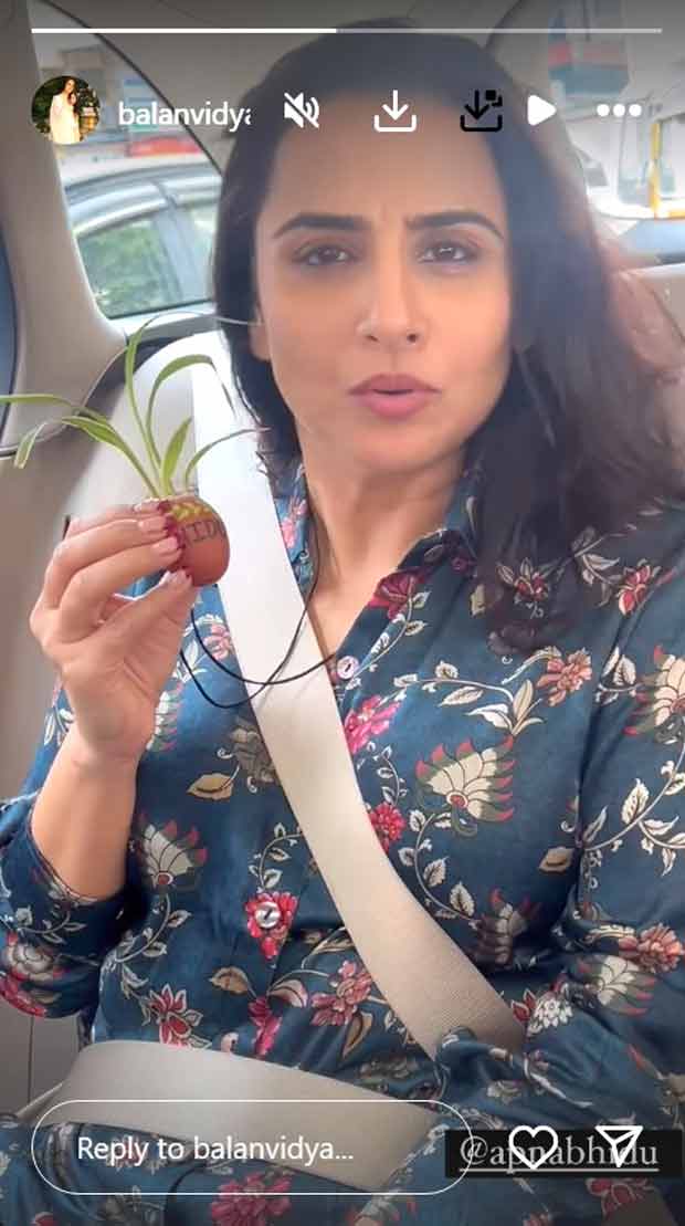 Vidya Balan received a gift from Jackie Shroff! Read Out To Know More