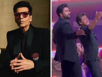 Karan Johar reacts to Shah Rukh Khan and Vicky Kaushal’s electrifying performance to Mere Mehboob Mere Sanam at IIFA awards